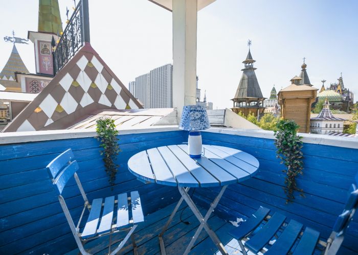 Столик в ресторане «Измайловский Кремль Веранда для двоих в самой высокой точки» – фото №3