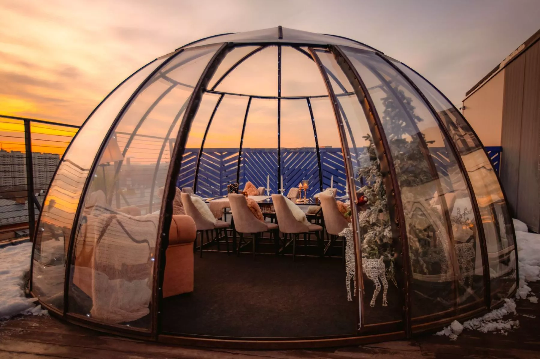 Лофт «Купольная беседка VIP (Igloo)» – фото №2