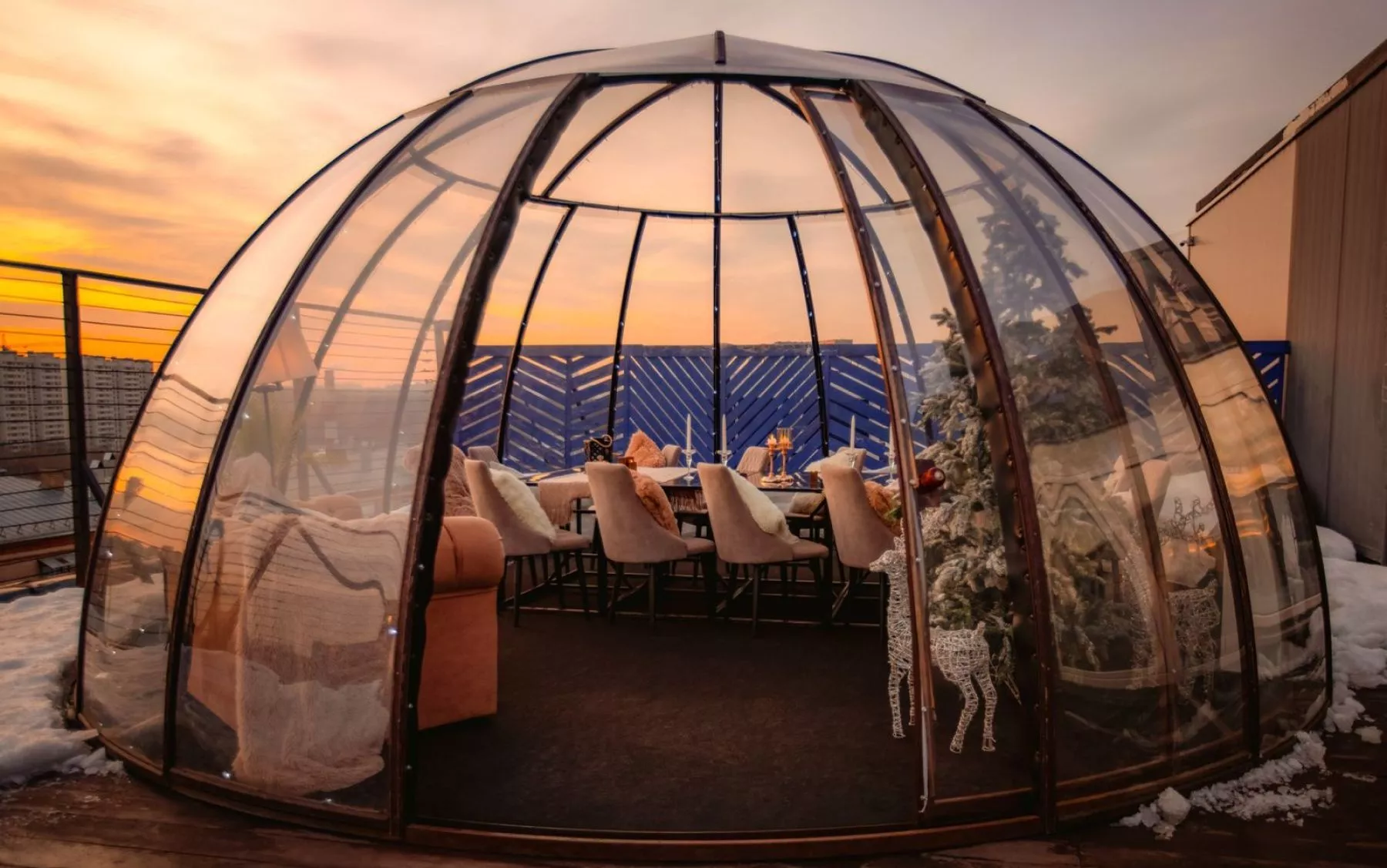 Фото Лофт «Купольная беседка VIP (Igloo)» – смотри на сайте!