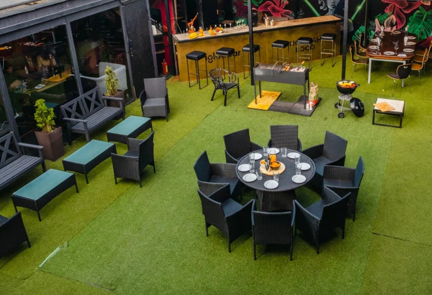 Лофт «Лофт в стиле античности с выходом на веранду на крыше b69» – фото №4