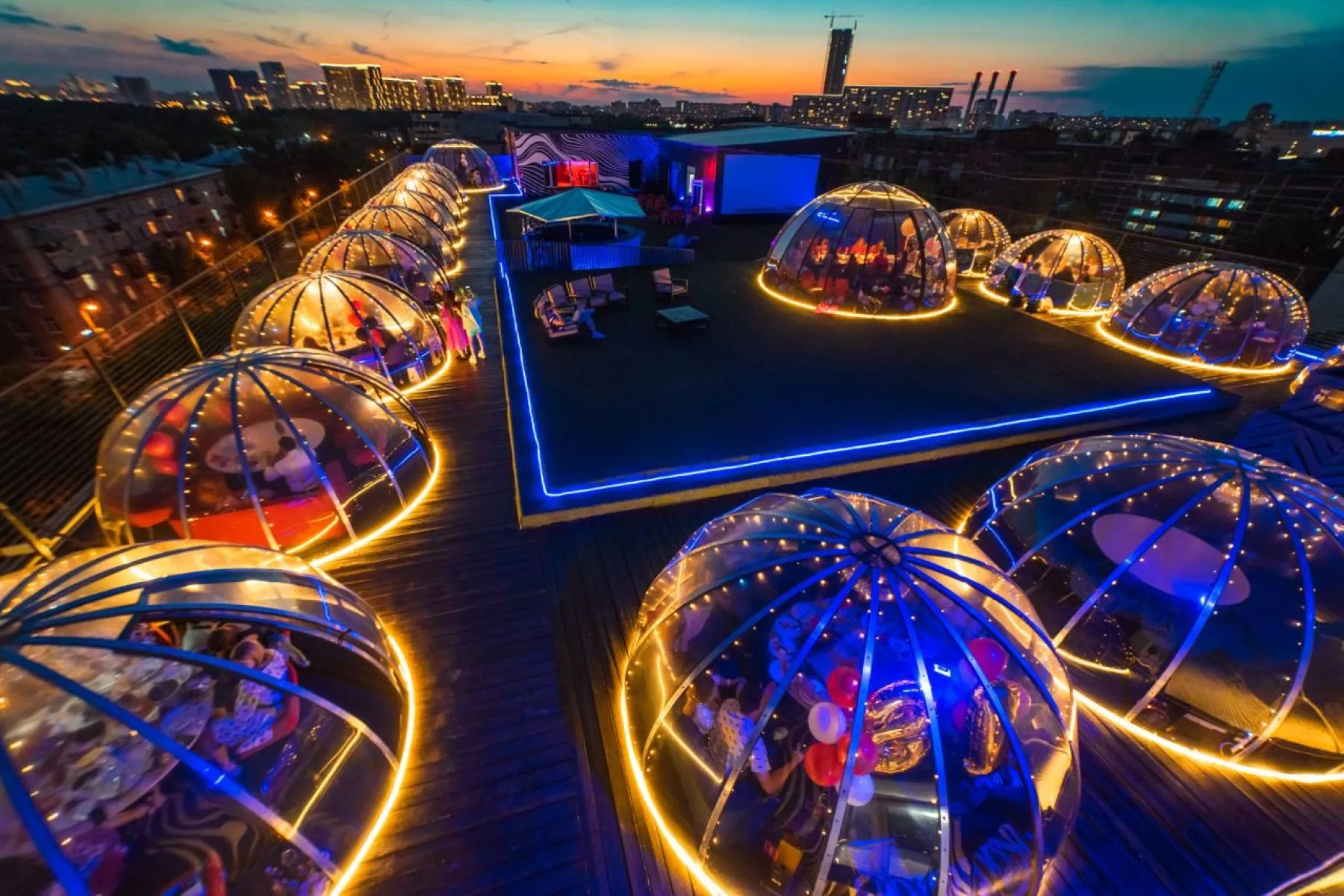 Беседка «Купольная беседка (RoofTop | Igloo)» – фото №2