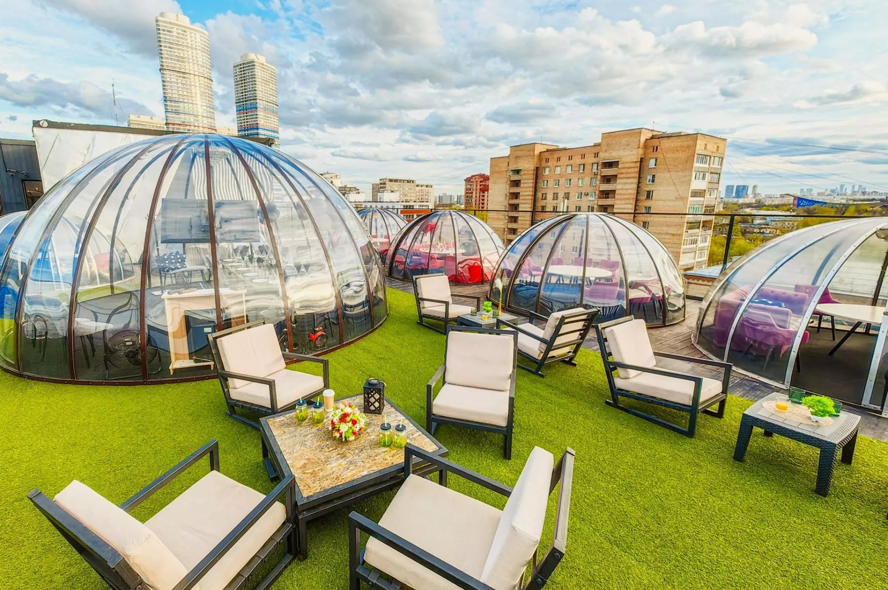 Беседка «Купольная беседка (RoofTop | Igloo)» – фото №3