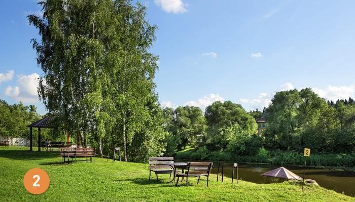 Беседка «Беседки на территории дома отдыха Valesko Hotel Spa» – фото №2