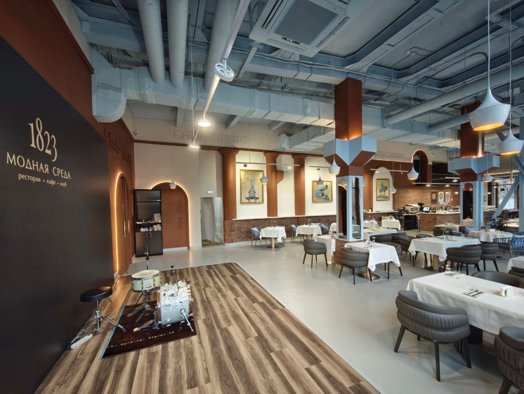 Ресторан, банкетный зал «Ресторан "Модная среда 1823"» – фото №5