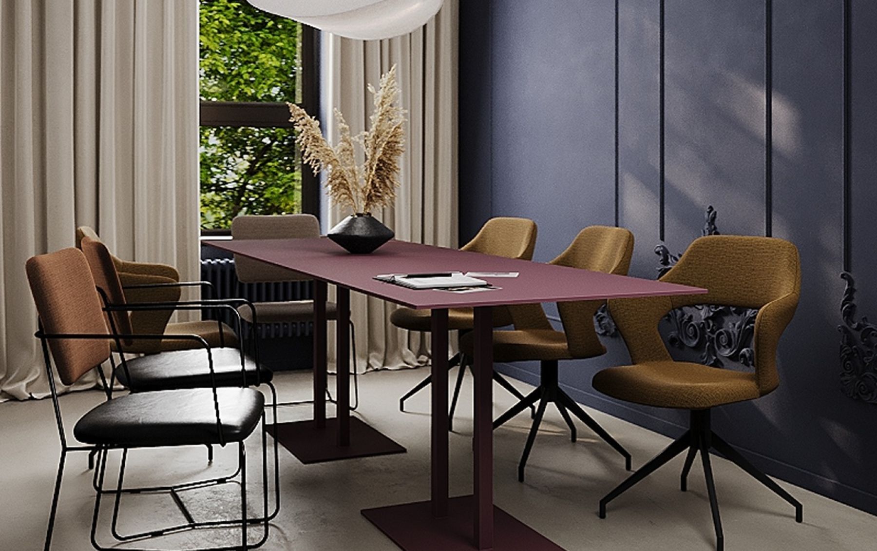 Фото Переговорная «Переговорная «Цветная» на 8 человек» – смотри на сайте!